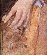 Mary Cassatt Detail of  The woman in Black Spain oil painting artist